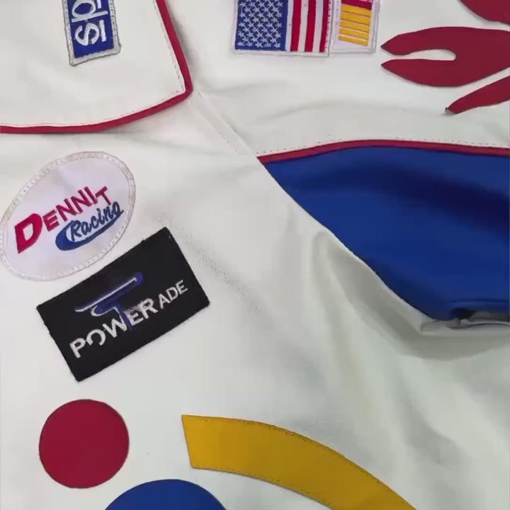 Mens Ricky Bobby Wonder Bread Jacket – Talladega Nights Halloween Costume | Dorsen Leather Video